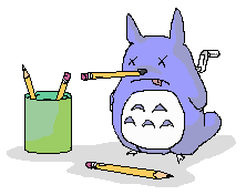 Dead Totoro Pencil Sharpner