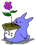 Dead Totoro Flower Pot